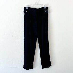 Need Supply Stelen Black Velvet Pants